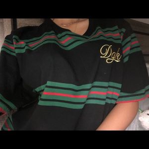 DGK rasta stripes vintage t shirt